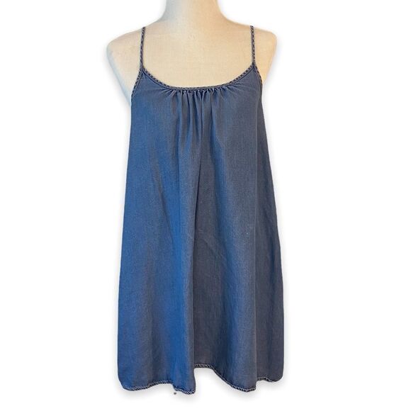 BDG bohemian fairy cosplay Jean Tank Top Midi Dress - Picture 4 of 11